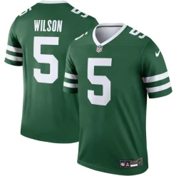 New York Jets Jerseys | Men^Men's Nike Garrett Wilson Legacy Green Legend Player Performance Top