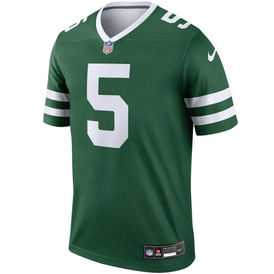 New York Jets Jerseys | Men^Men's Nike Garrett Wilson Legacy Green Legend Player Performance Top