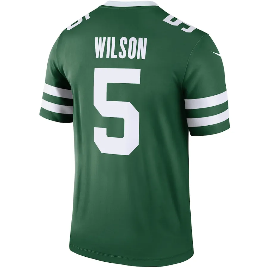 New York Jets Jerseys | Men^Men's Nike Garrett Wilson Legacy Green Legend Player Performance Top