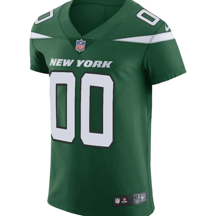 New York Jets Jerseys | Men^Men's Nike Gotham Green Vapor Untouchable Elite Custom Jersey