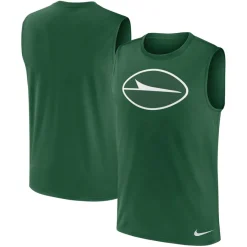 New York Jets Tank Tops^Men's Nike Green Blitz Legend Muscle Perform Tank Top