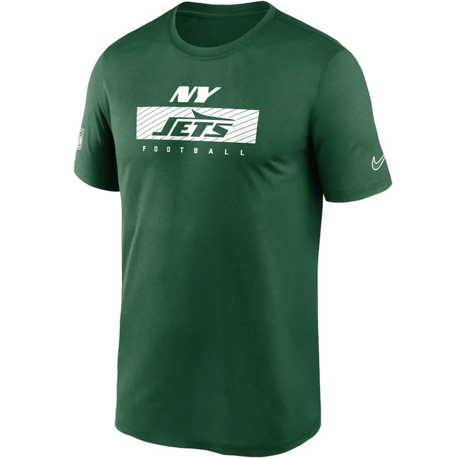 New York Jets T-Shirts | Men^Men's Nike Green Sideline Legend Performance T-Shirt