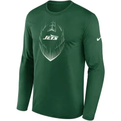 New York Jets T-Shirts | Men^Men's Nike Green Legend Icon Long Sleeve T-Shirt