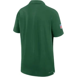 New York Jets Polos^Men's Nike Green 2024 Sideline Performance Polo