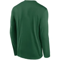 New York Jets Long Sleeved^Men's Nike Green Legend Icon Long Sleeve T-Shirt