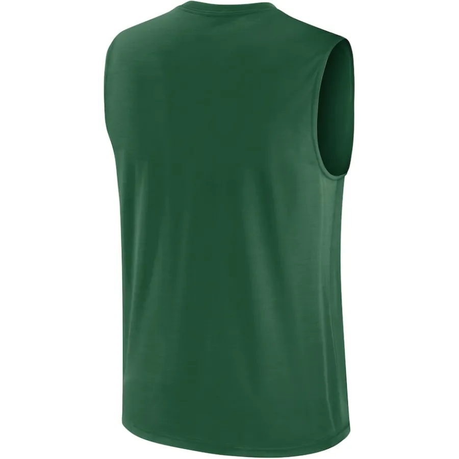 New York Jets Tank Tops^Men's Nike Green Blitz Legend Muscle Perform Tank Top