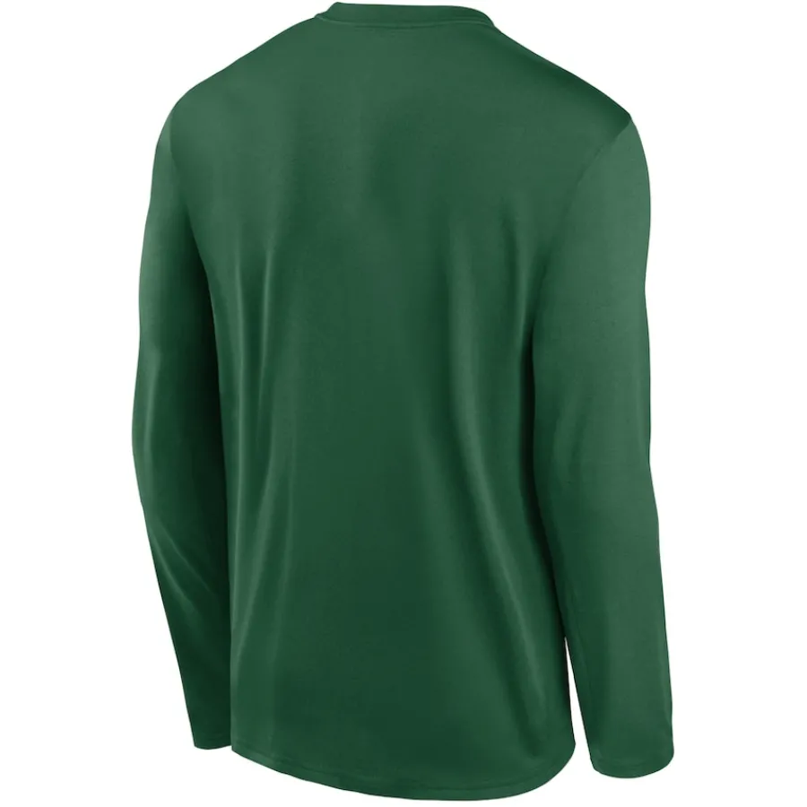 New York Jets T-Shirts | Men^Men's Nike Green Legend Icon Long Sleeve T-Shirt