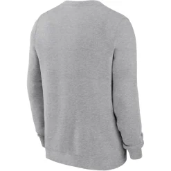 New York Jets Sweatshirts & Fleece | Men^Men's Nike Heather Gray Club Pullover Sweatshirt