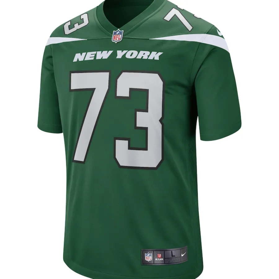 New York Jets Replica | Throwback^Men's Nike Joe Klecko Gotham Green Game Retired Player Jersey