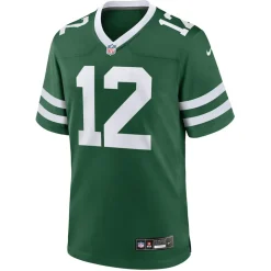 New York Jets Nike Game^Men's Nike Joe Namath Legacy Green Game Jersey