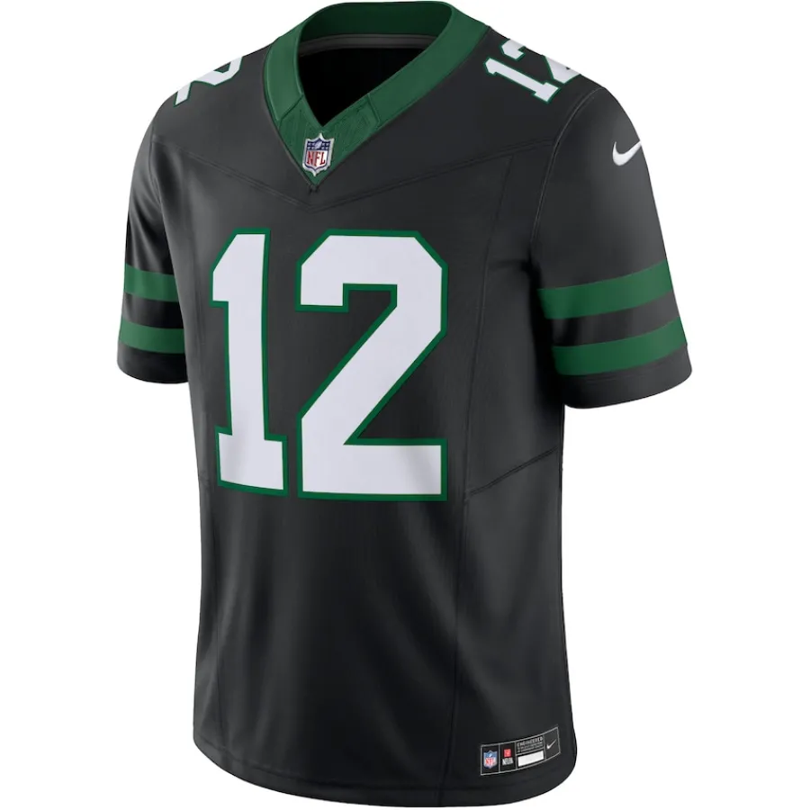 New York Jets Jerseys | Men^Men's Nike Joe Namath Legacy Black Alternate Vapor F.U.S.E. Limited Jersey