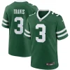 New York Jets Nike Game^Men's Nike Jordan Travis Legacy Green Team Game Jersey