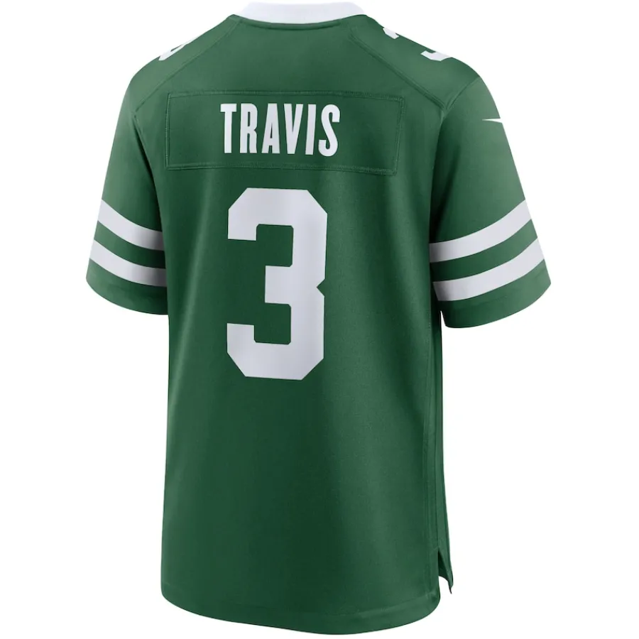 New York Jets Nike Game^Men's Nike Jordan Travis Legacy Green Team Game Jersey