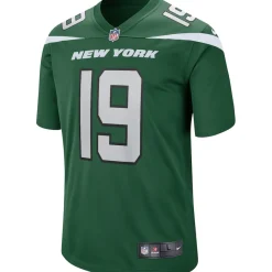 New York Jets Replica | Throwback^Men's Nike Keyshawn Johnson Gotham Green Game Retired Player Jersey