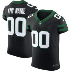 New York Jets Jerseys | Men^Men's Nike Legacy Black Alternate Vapor F.U.S.E. Elite Custom Jersey