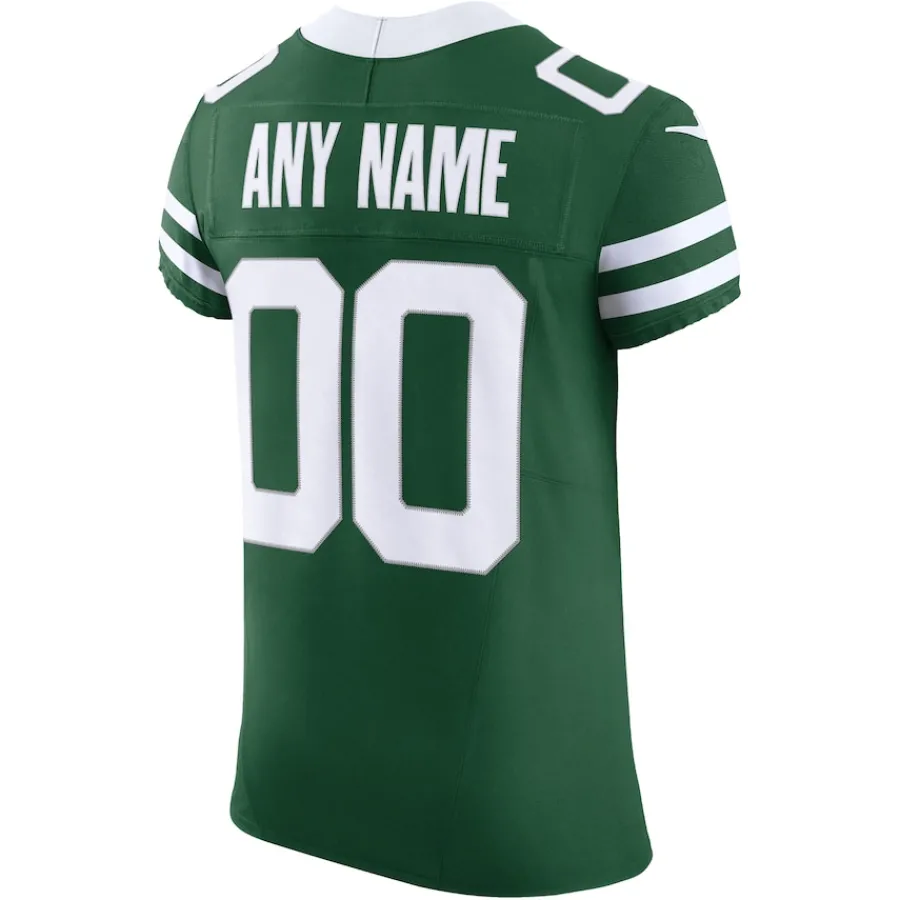 New York Jets Jerseys | Men^Men's Nike Legacy Green Vapor F.U.S.E. Elite Custom Jersey