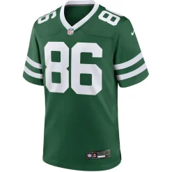 New York Jets Nike Game^Men's Nike Malik Taylor Legacy Green Team Game Jersey