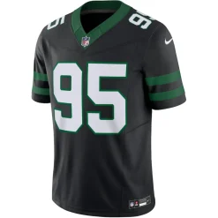 New York Jets Jerseys | Men^Men's Nike Quinnen Williams Legacy Black Alternate Vapor F.U.S.E. Limited Jersey