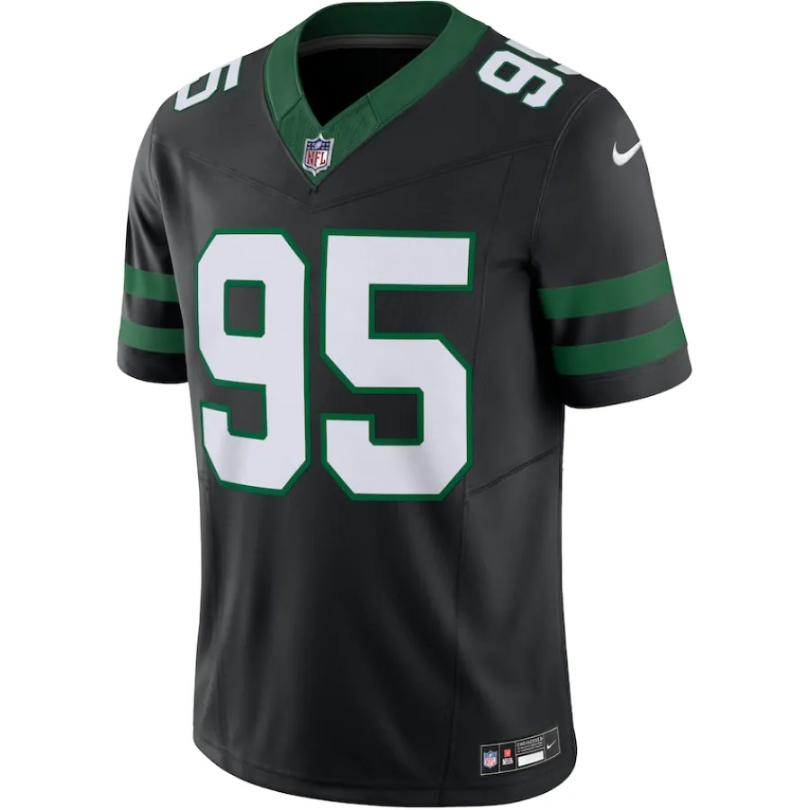New York Jets Jerseys | Men^Men's Nike Quinnen Williams Legacy Black Alternate Vapor F.U.S.E. Limited Jersey