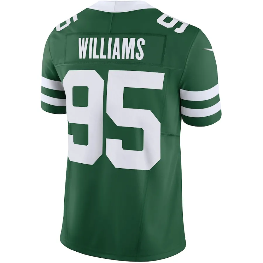 New York Jets Jerseys | Men^Men's Nike Quinnen Williams Legacy Green Vapor F.U.S.E. Limited Jersey