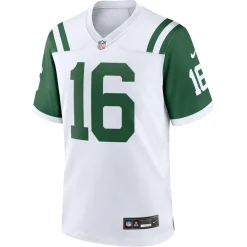 New York Jets Nike Game^Men's Nike Vinny Testaverde White Classic Alternate Retired Player Game Jersey