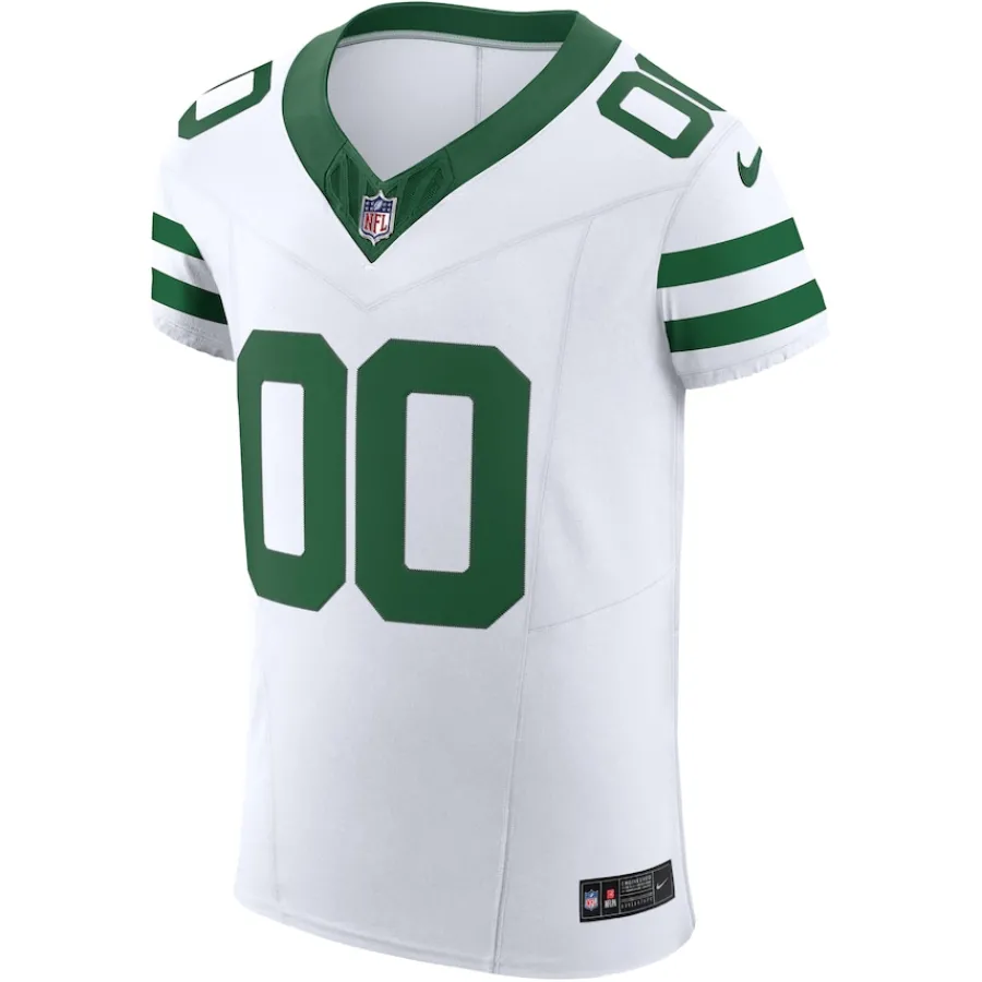 New York Jets Jerseys | Men^Men's Nike White Vapor F.U.S.E. Elite Custom Jersey