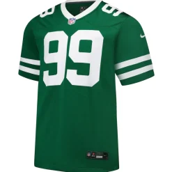 New York Jets Nike Game^Men's Nike Will McDonald IV Legacy Green Team Game Jersey