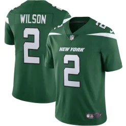 New York Jets Jerseys | Men^Men's Nike Zach Wilson Gotham Green Vapor Limited Jersey