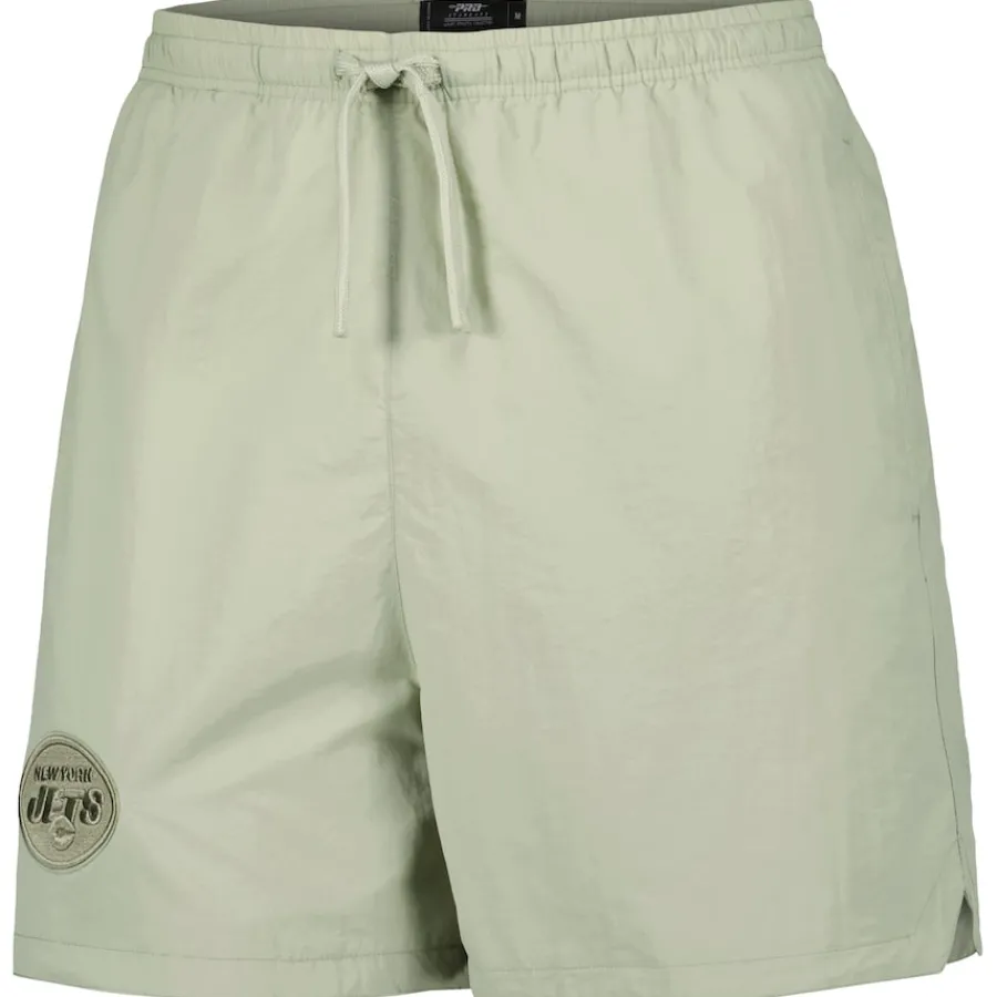 New York Jets Shorts & Pants^Men's Pro Standard Light Green Neutrals 2.0 Woven Shorts