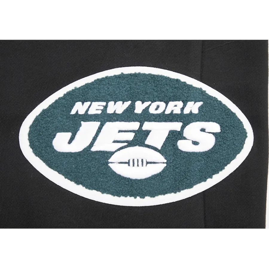 New York Jets Shorts & Pants^Men's Pro Standard Black Mash-Up Fleece Sweatpants