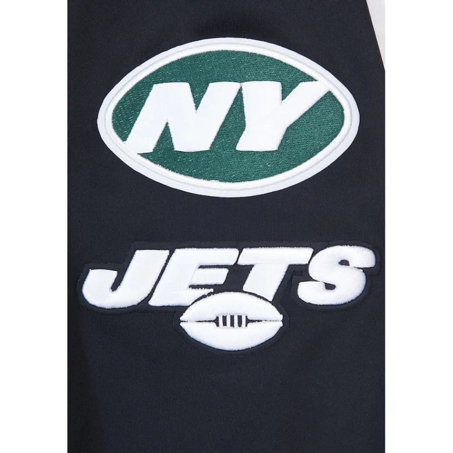 New York Jets Jackets^Men's Pro Standard Black Classic Full-Zip Track Jacket