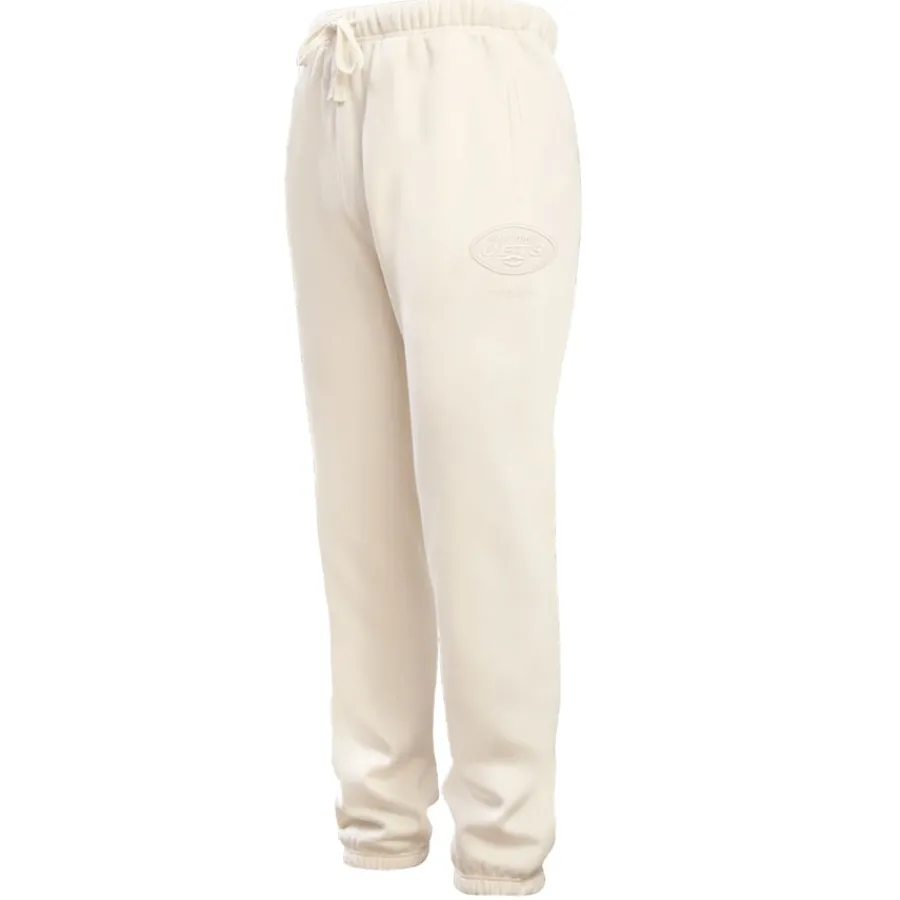 New York Jets Shorts & Pants^Men's Pro Standard Cream Fleece Sweatpants