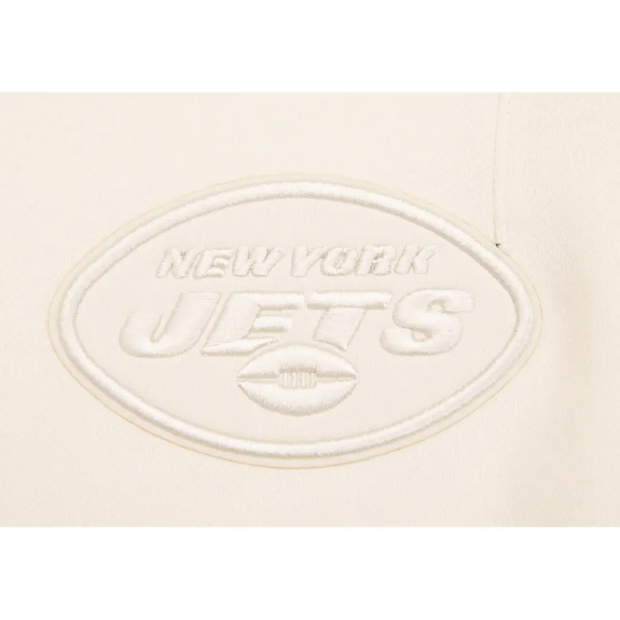 New York Jets Shorts & Pants^Men's Pro Standard Cream Fleece Sweatpants