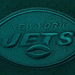 New York Jets Sweaters & Dress Shirts^Men's Pro Standard Green Triple Tonal Mesh Button-Up Shirt