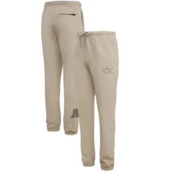 New York Jets Shorts & Pants^Men's Pro Standard Tan Fleece Sweatpants