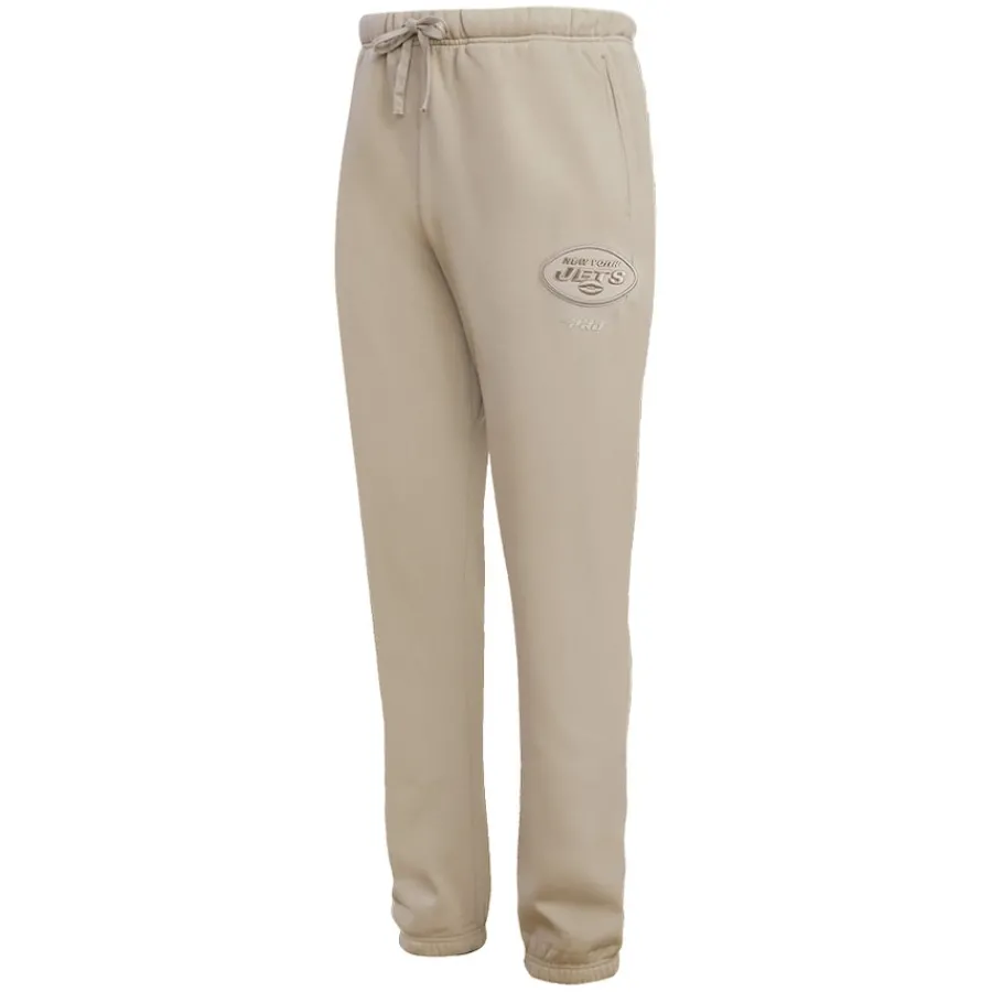 New York Jets Shorts & Pants^Men's Pro Standard Tan Fleece Sweatpants
