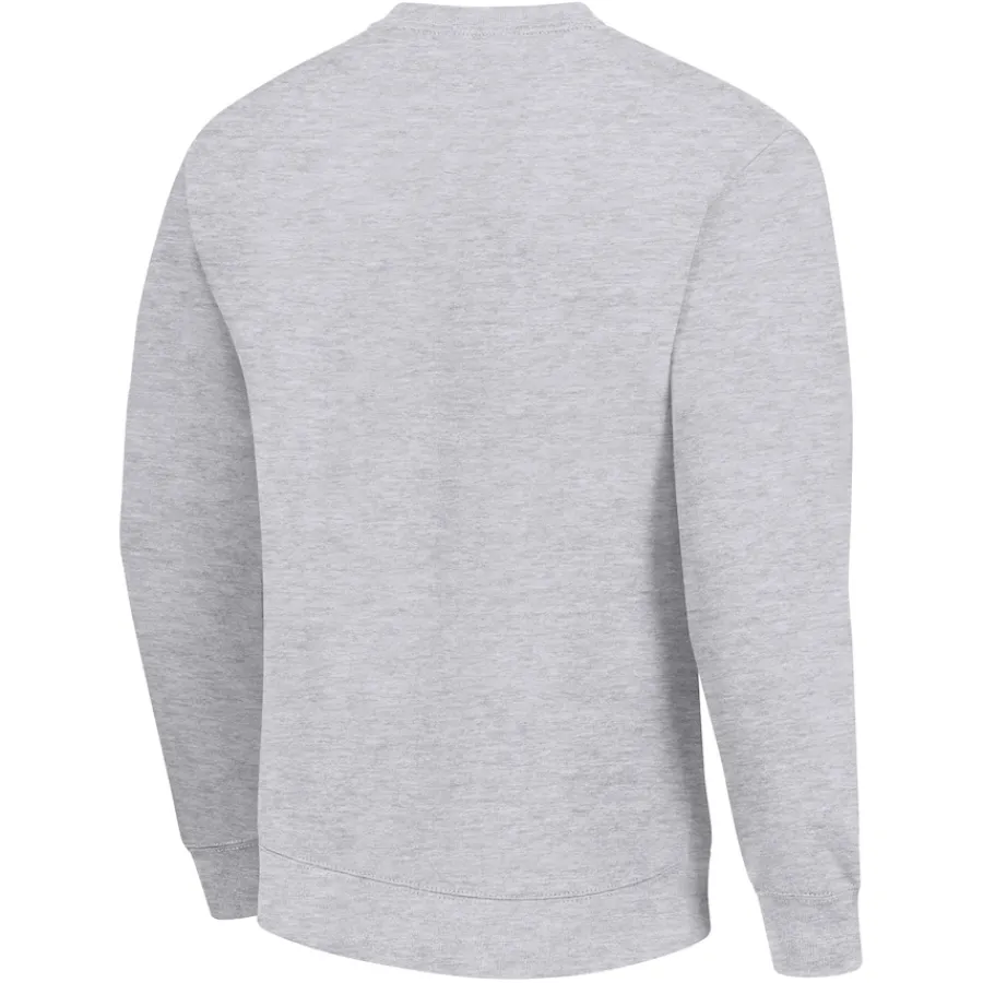 New York Jets Sweatshirts & Fleece | Men^Men's Starter Heather Gray Color Scratch Team Graphic Fleece Pullover Sweatshirt