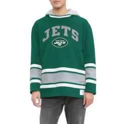 New York Jets Sweatshirts & Fleece | Men^Men's Tommy Hilfiger Green Ivan Fashion Pullover Hoodie