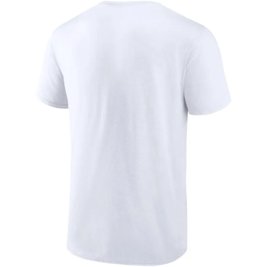 New York Jets T-Shirts | Men^Men's White Logo Team Lockup T-Shirt
