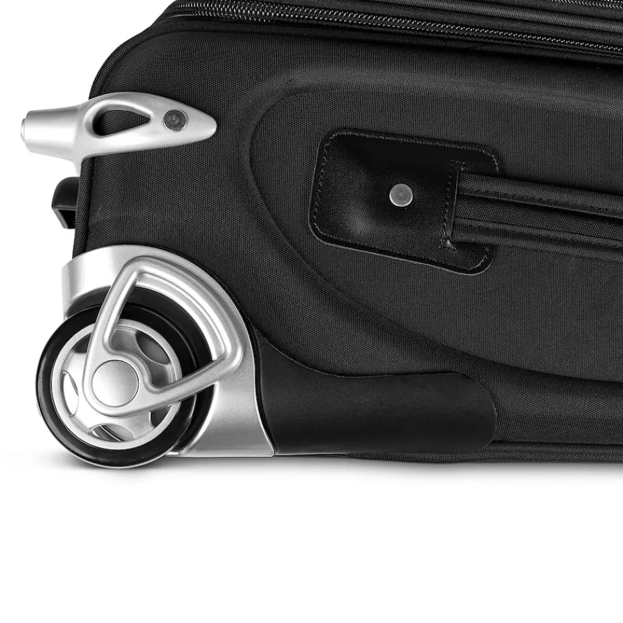 New York Jets Travel | School Supplies^MOJO Black 21" Softside Rolling Carry-On Suitcase