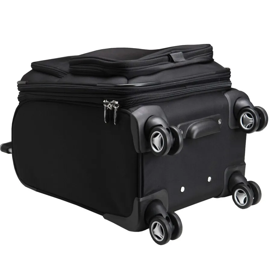 New York Jets Travel | School Supplies^MOJO Black 21" Softside Spinner Carry-On