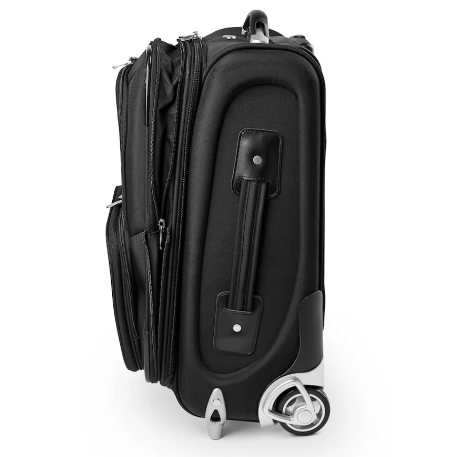 New York Jets Travel | School Supplies^MOJO Black 21" Softside Rolling Carry-On Suitcase