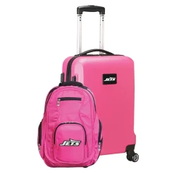 New York Jets Travel | School Supplies^MOJO Pink 2-Piece Backpack & Carry-On Set