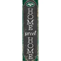 New York Jets Wall Art | Wall Art^ 24" Home Sweet Home Leaner Sign