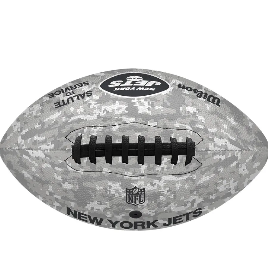 New York Jets Footballs^ 2024 Salute To Service Wilson Pro Football