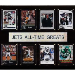 New York Jets Wall Art | Prints & Artwork^ 12'' X 15'' All-Time Greats Plaque