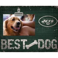 New York Jets Wall Art | Wall Art^ 10.5" X 8" Best Dog Clip Photo Frame