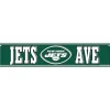 New York Jets Wall Art | Wall Art^ 4" X 18" Team Boulevard Metal Sign