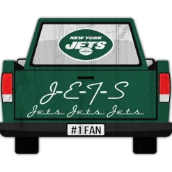 New York Jets Wall Art | Wall Art^ 12'' X 12'' Truck Back Décor