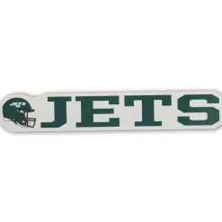 New York Jets Wall Art^ 16.5" X 3" Wood Display Block